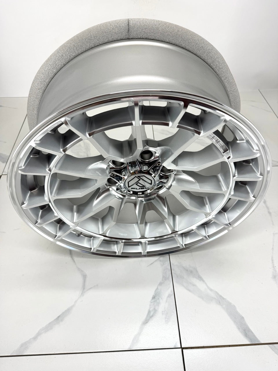 20x9 Fuel Revolt Machined Rims 6x135