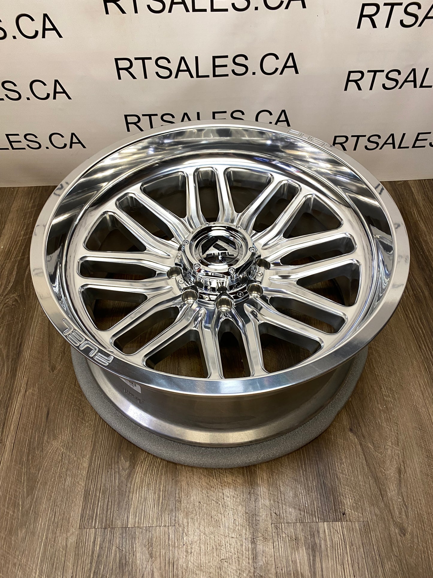 22x10 Fuel Ignite Rims 8x165 Dodge Ram GMC Chevy 2500 3500