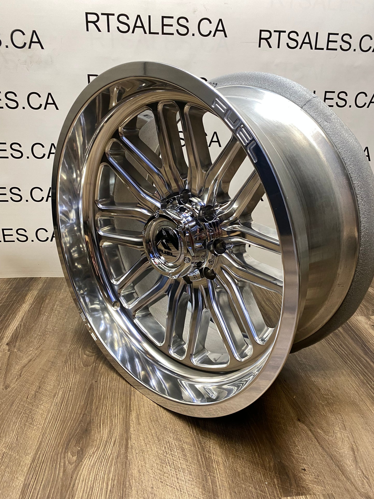 22x10 Fuel Ignite Rims 8x165 Dodge Ram GMC Chevy 2500 3500