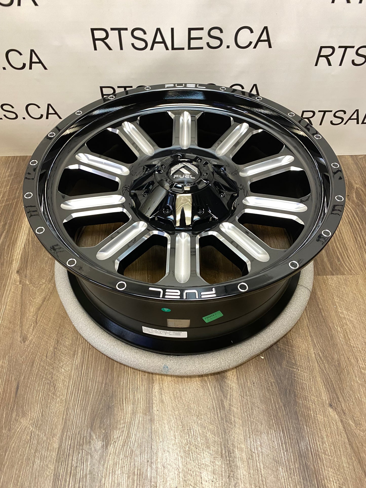 20x9 Fuel Hardline Rims 6x135/139 F-150 GM 1500 Ram