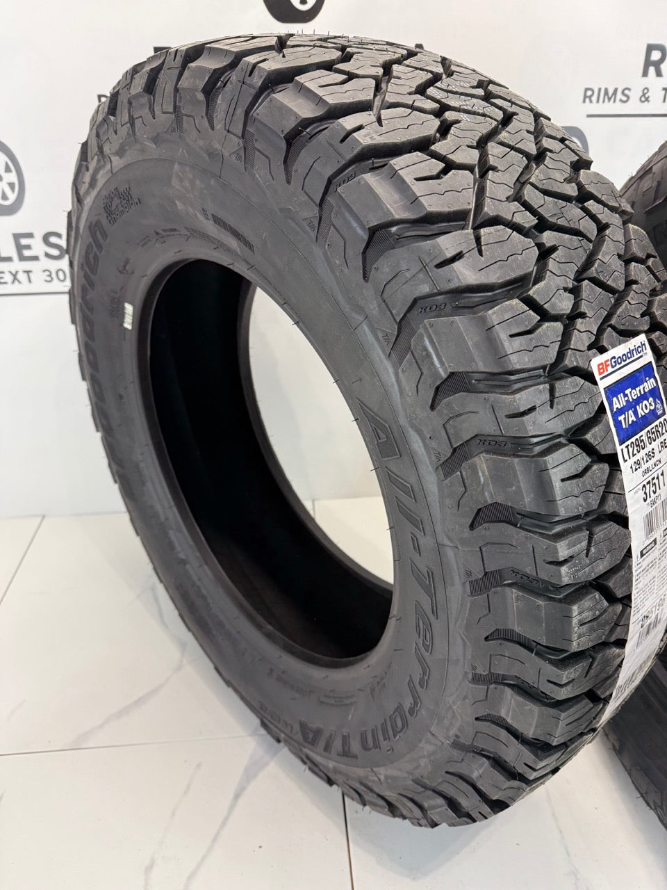 LT 295/65/20 BFGoodrich ALL TERRAIN T/A KO3 E All Weather Tires