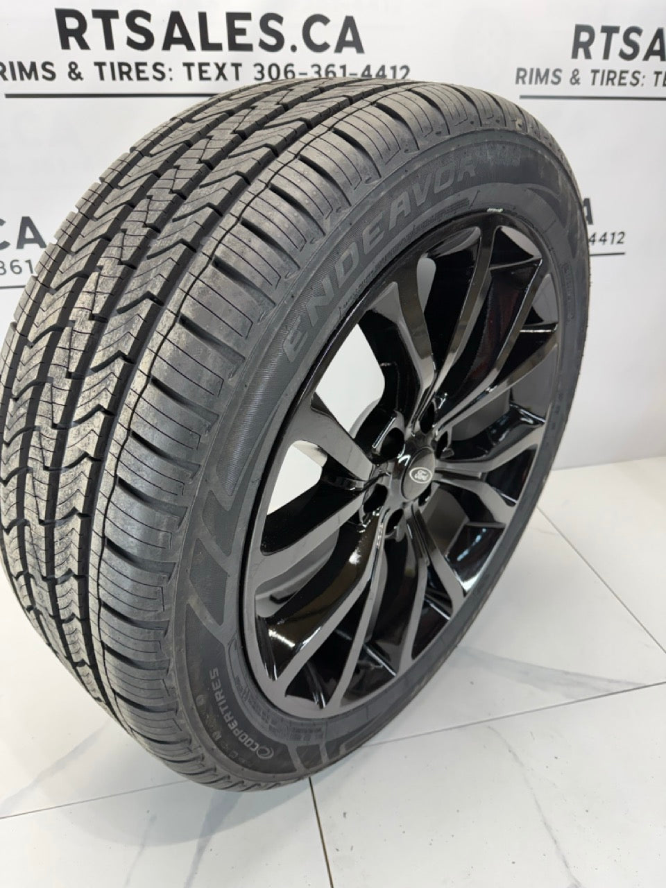 285/45/22 Cooper tires on 22 inch rims Ford F-150 6x135