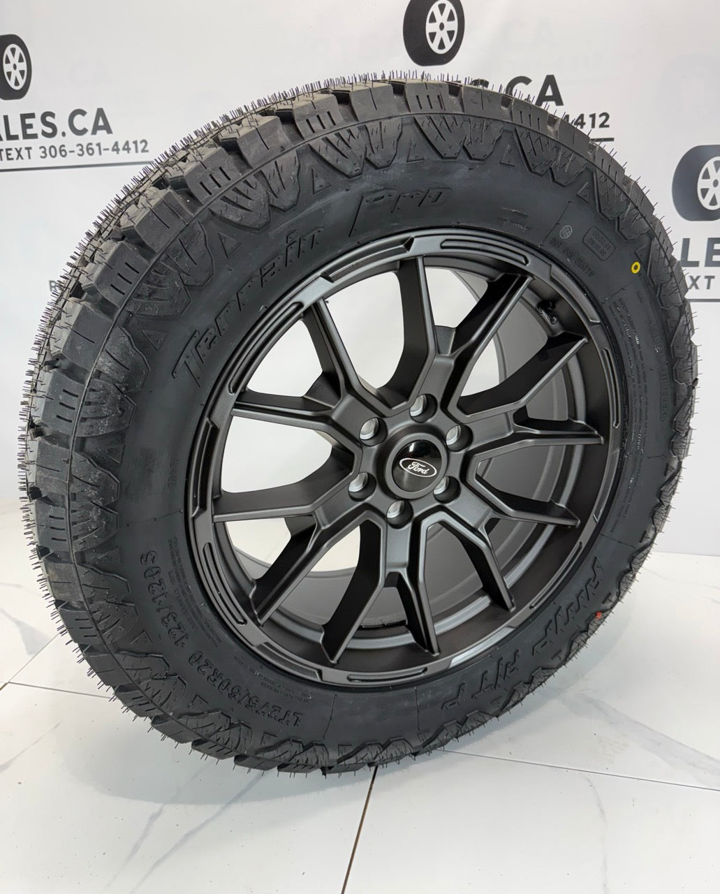 LT 275/60/20 Amp tires on rims Ford F-150 20 inch Roush