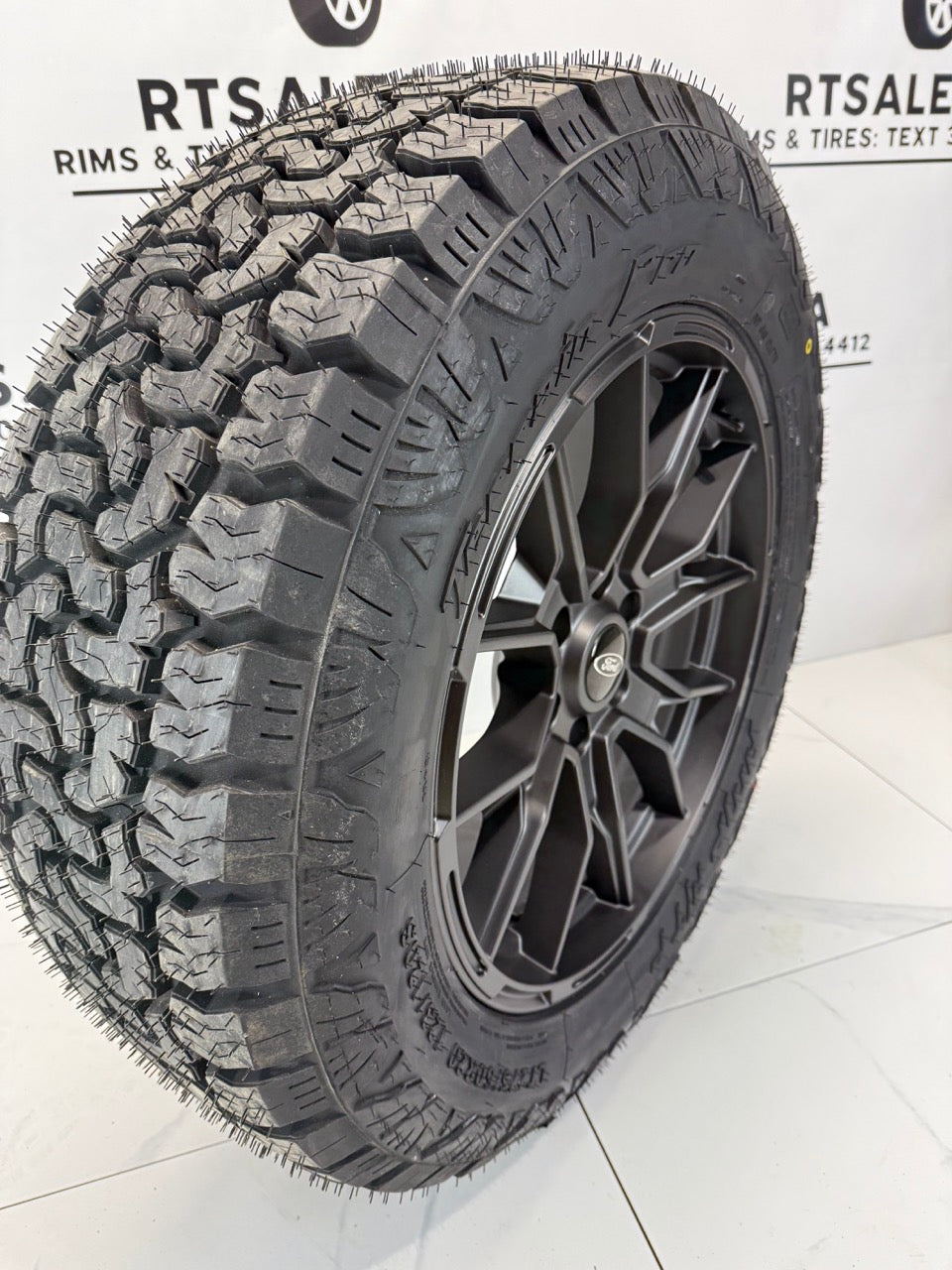LT 275/60/20 Amp tires on rims Ford F-150 20 inch Roush