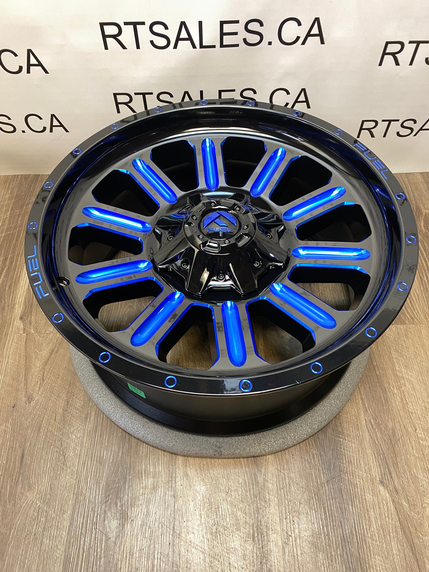 20x9 Fuel Hardline Rims 8x165 Dodge Ram Chevy GMC 2500 3500