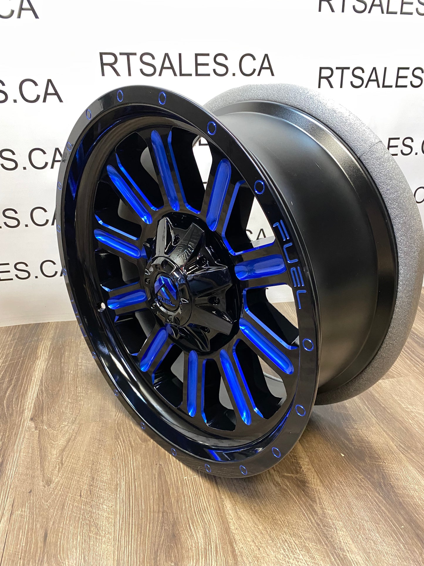 20x9 Fuel Hardline Rims 8x165 Dodge Ram Chevy GMC 2500 3500