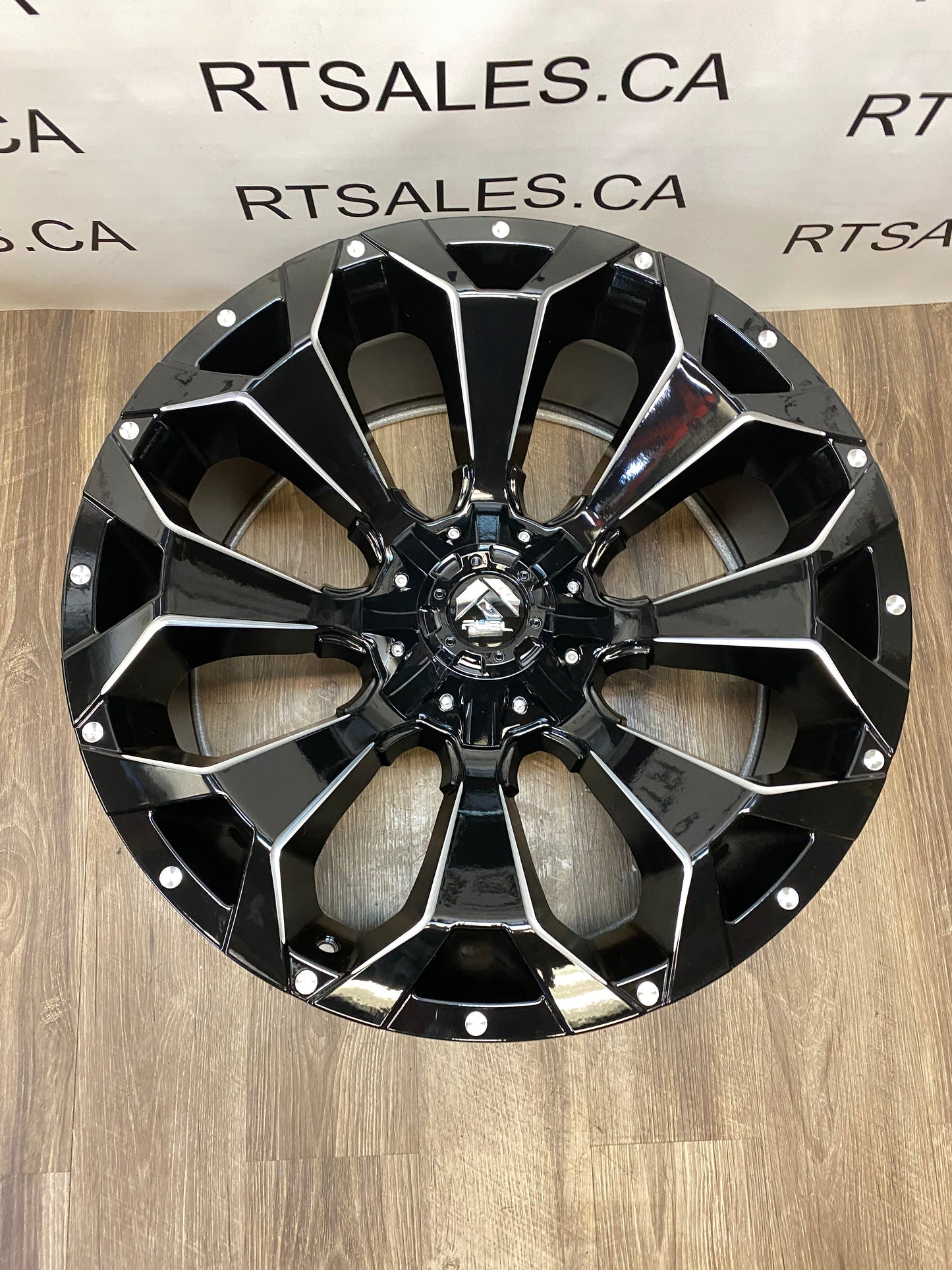 22x10 inch Fuel Assault Rims 6x135/139.7 F-150 GM 1500 Ram