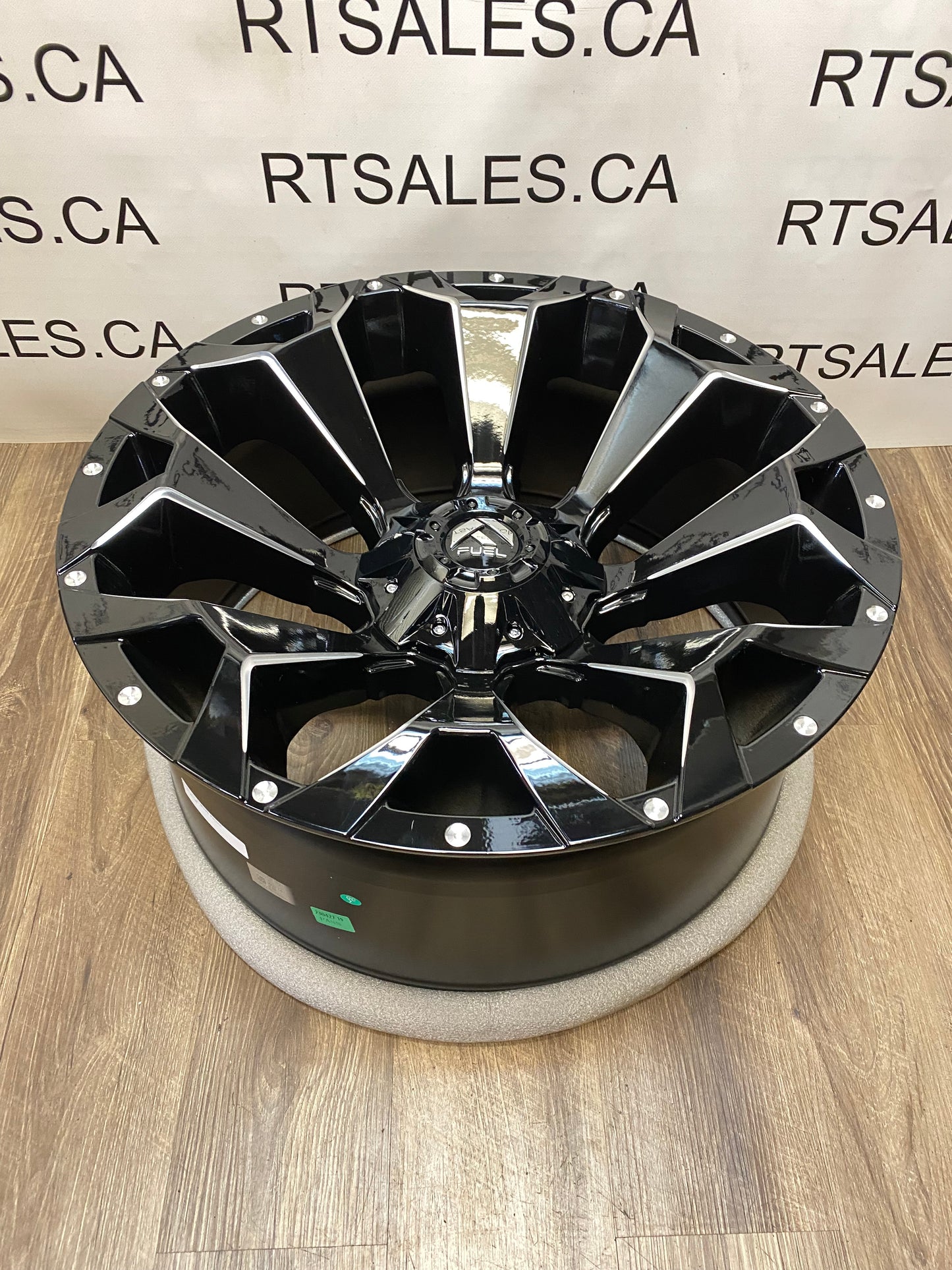 22x10 inch Fuel Assault Rims 6x135/139.7 F-150 GM 1500 Ram