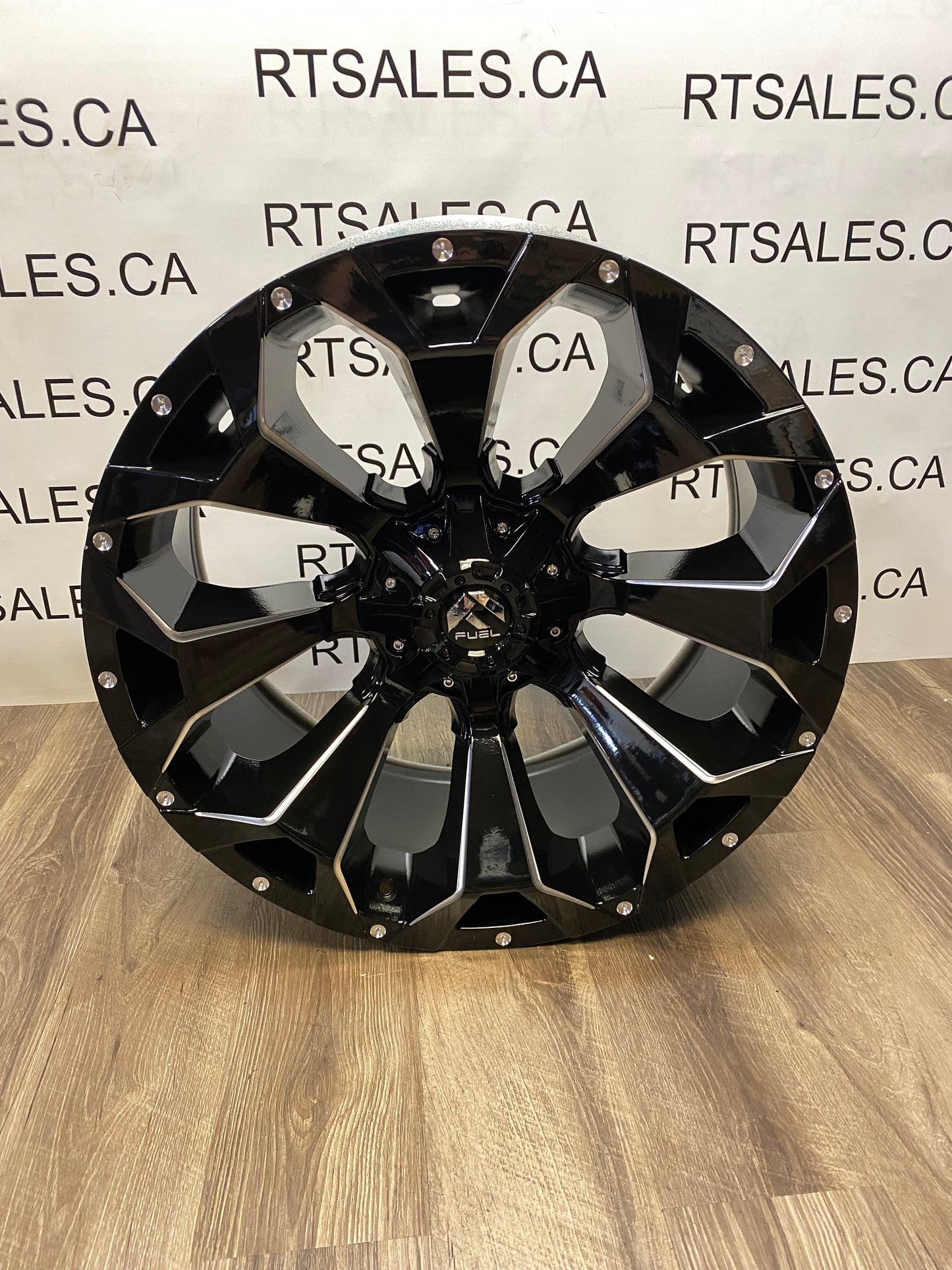 22x10 inch Fuel Assault Rims 6x135/139.7 F-150 GM 1500 Ram