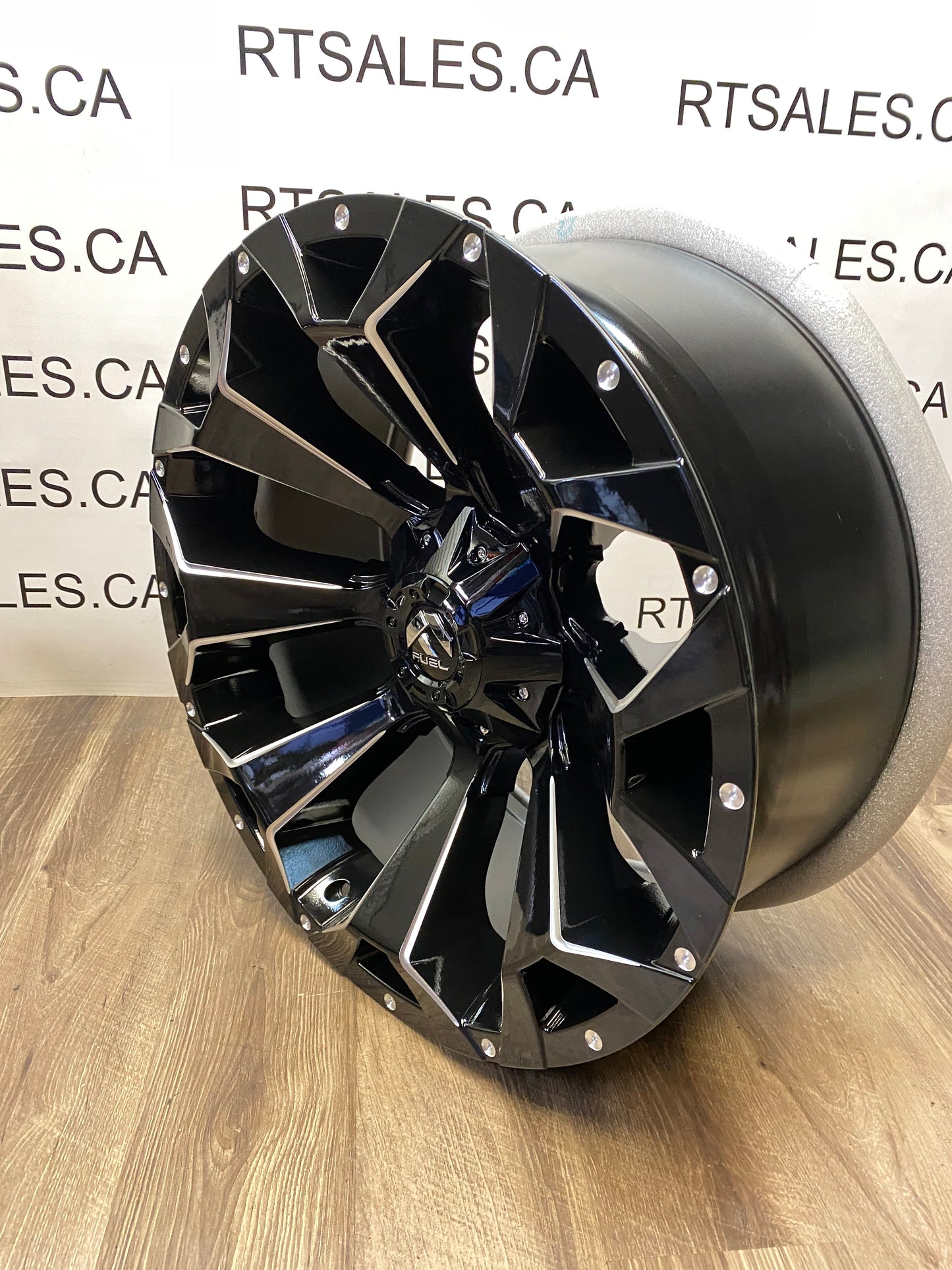 22x10 inch Fuel Assault Rims 6x135/139.7 F-150 GM 1500 Ram