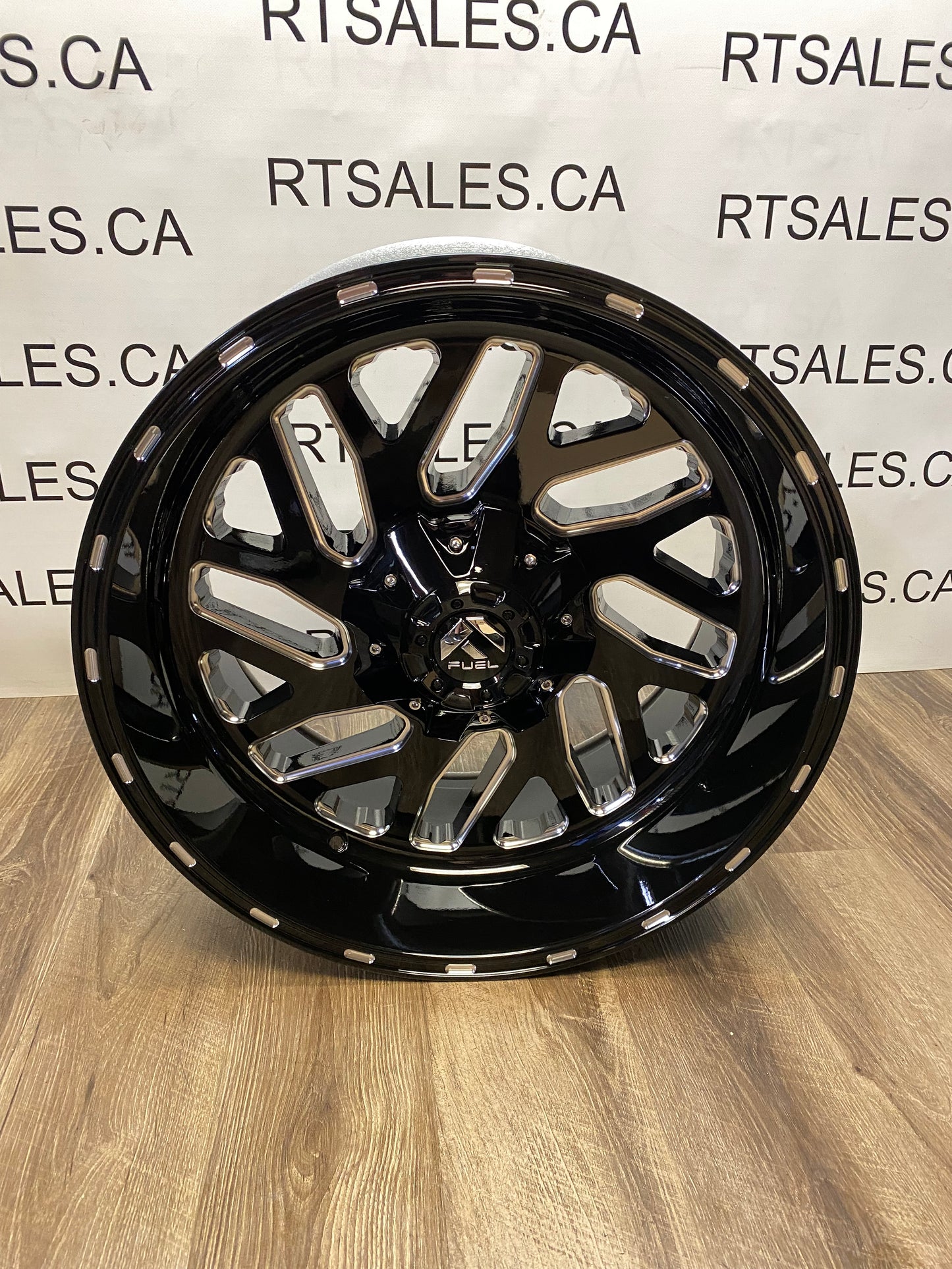 20x10 Fuel Triton Rims 8x170 Ford F250 F350 Super Duty