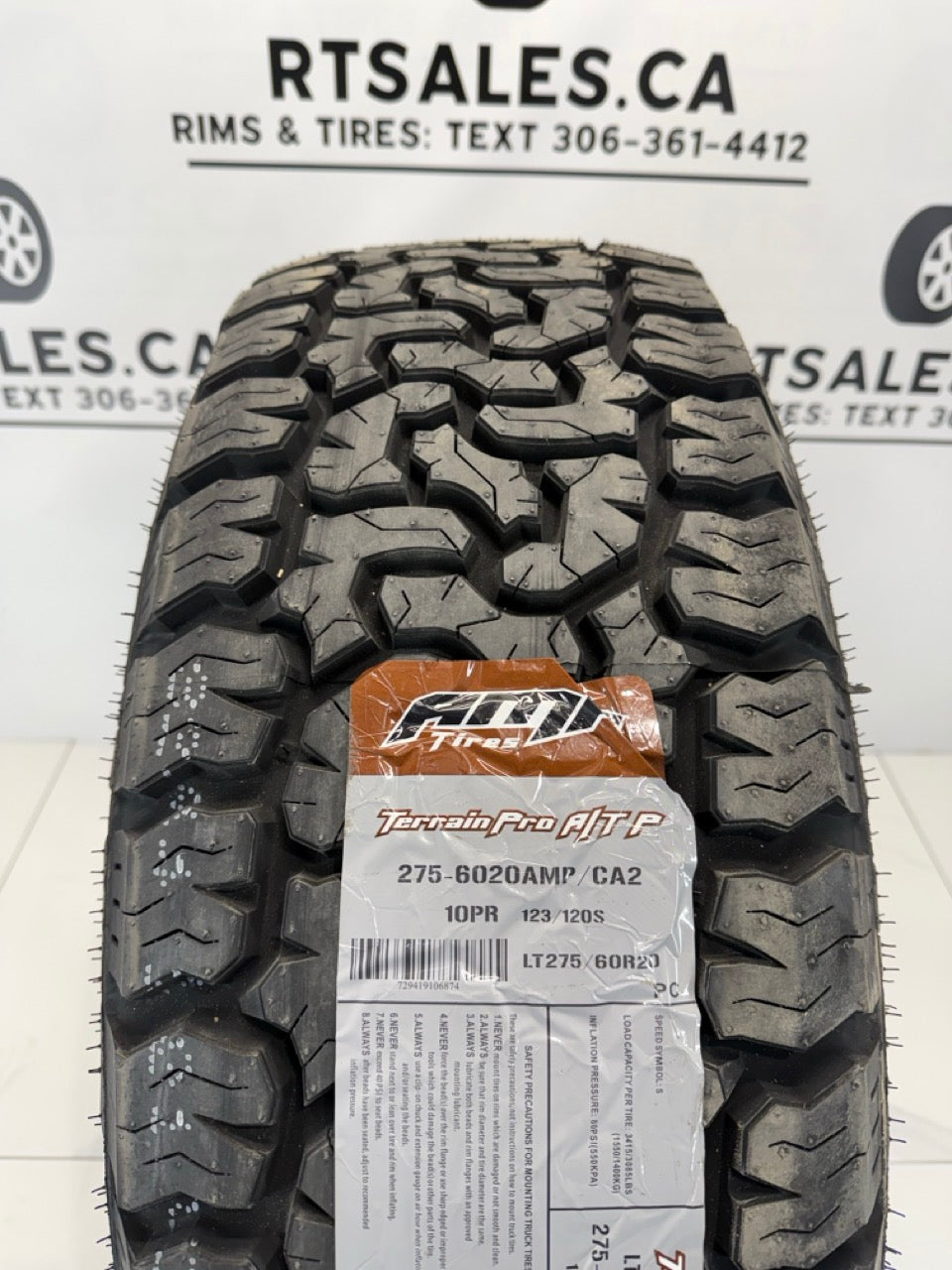 LT 275/60/20 Amp tires on rims Ford F-150 20 inch Limited