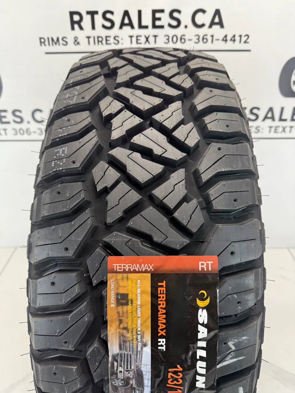 Sailun RT All Weather Tires on 18" Fuel Maverick Rims 8x165