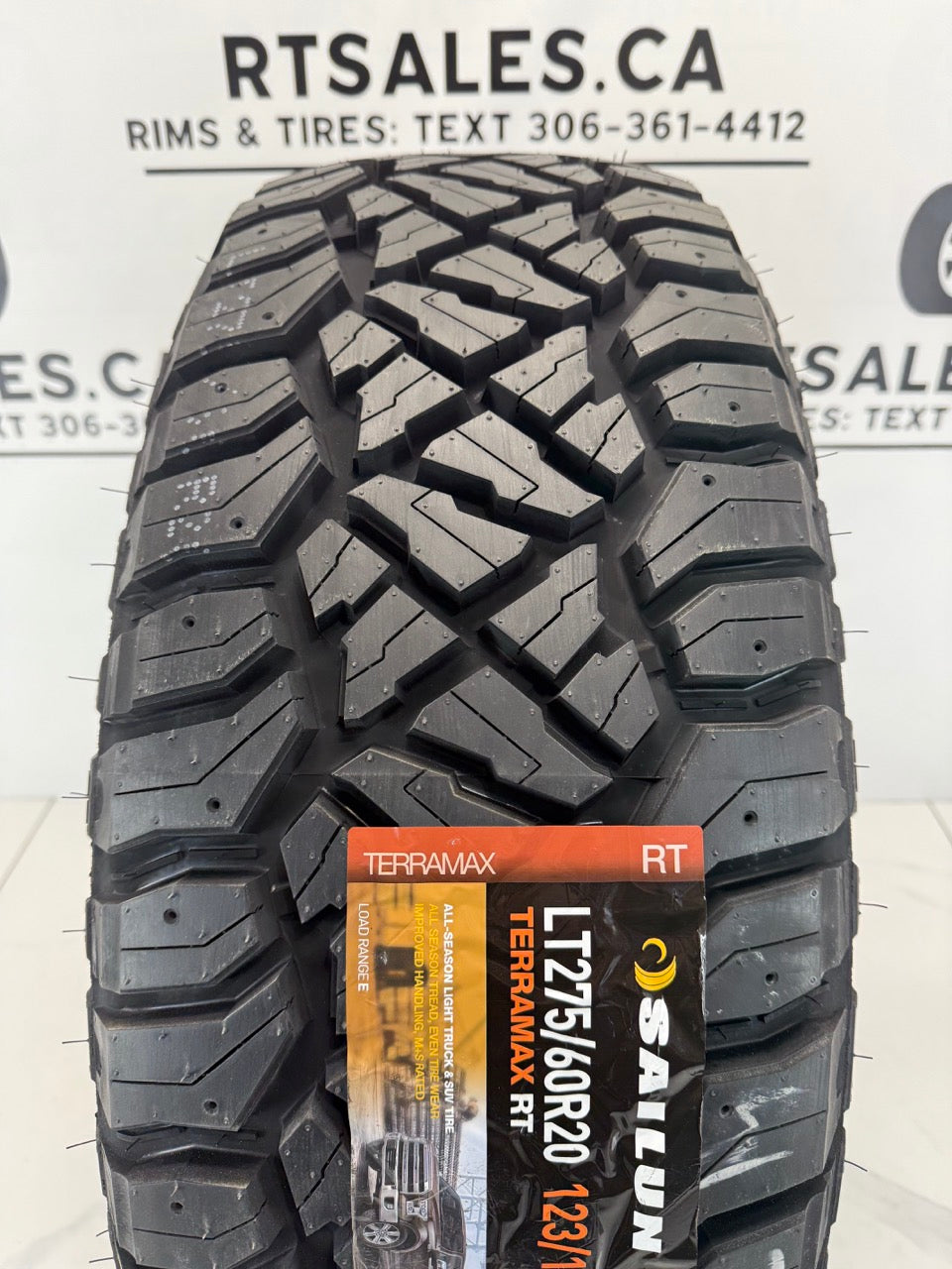 LT 275/60/20 Sailun TERRAMAX RT 3PMS E All Weather Tires