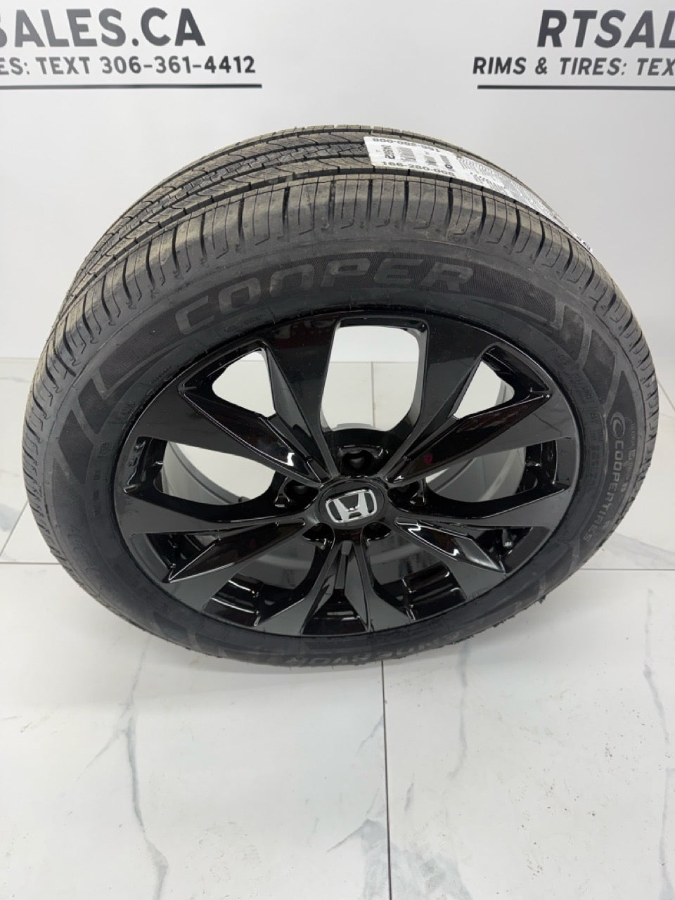 Cooper All Season Tires on 17" Replica Rims Honda / Acura 5x114.3 - R&T Sales