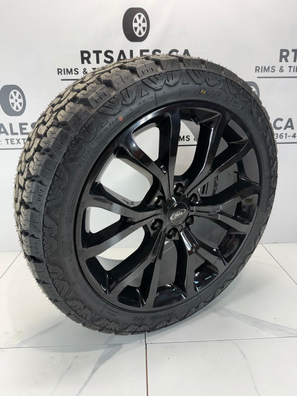 285/45/22 AMP tires on 22 inch rims Ford F-150 6x135