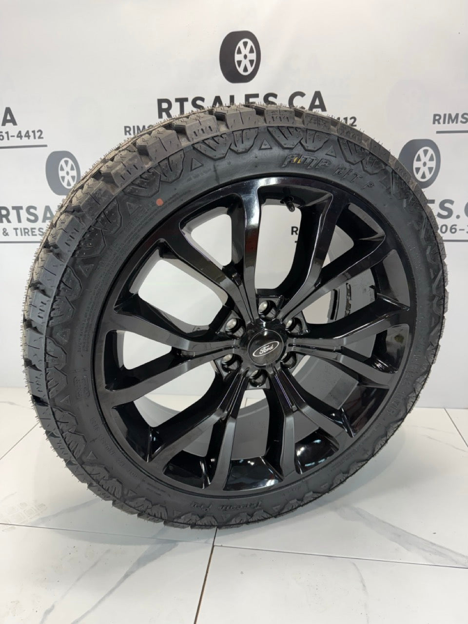 285/45/22 AMP tires on 22 inch rims Ford F-150 6x135