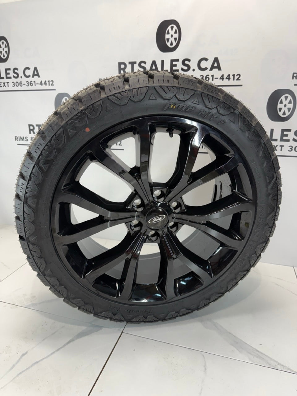 285/45/22 AMP tires on 22 inch rims Ford F-150 6x135