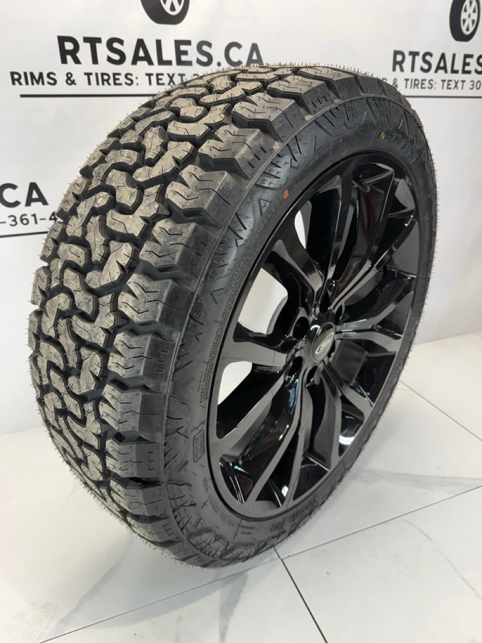 285/45/22 AMP tires on 22 inch rims Ford F-150 6x135