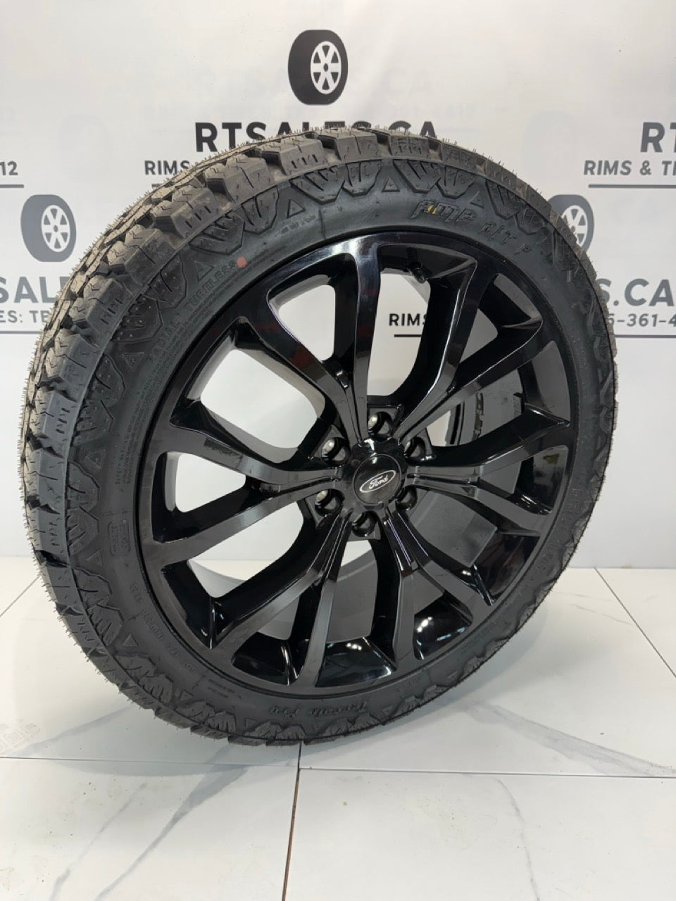 285/45/22 AMP tires on 22 inch rims Ford F-150 6x135