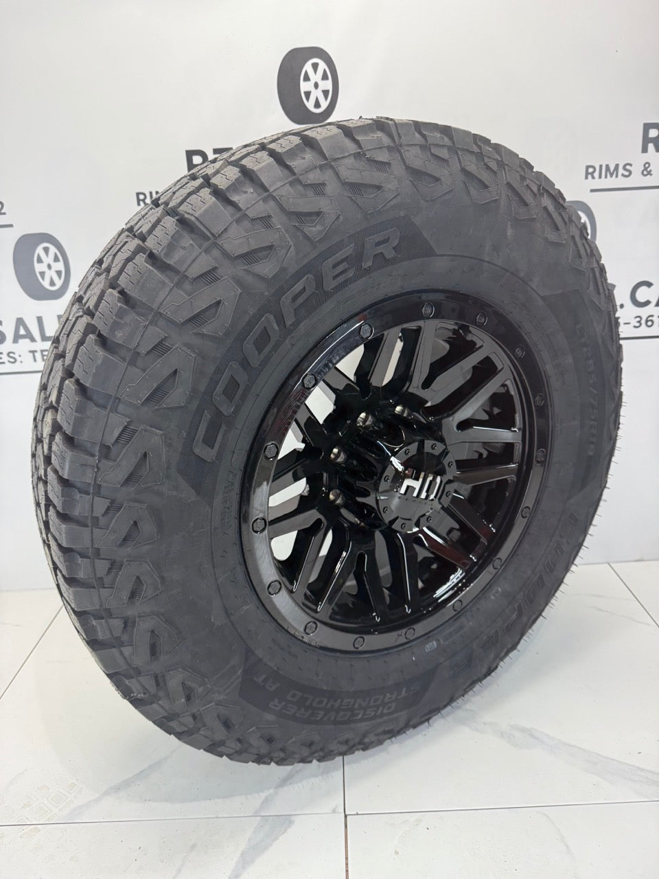 Cooper Stronghold All Weather Tires on 17" or 18" Rims 8x170