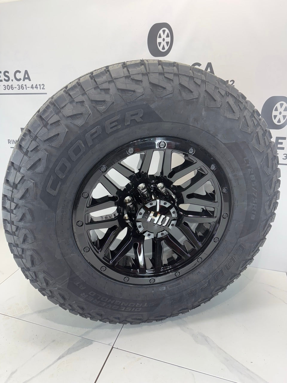 Cooper Stronghold All Weather Tires on 17" or 18" Rims 8x170