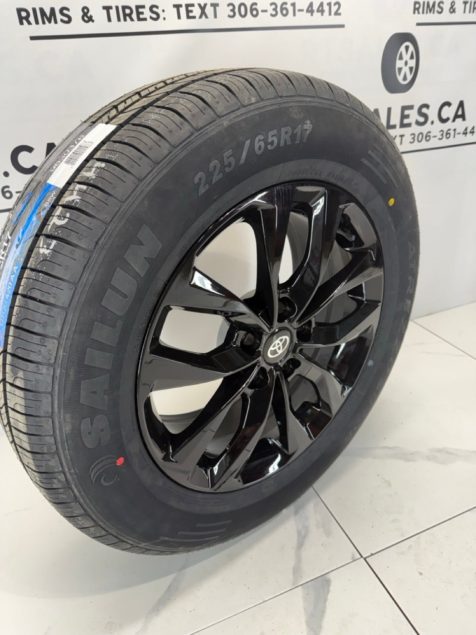 225/65/17 All season Tires rims 5x114.3 Toyota Rav4