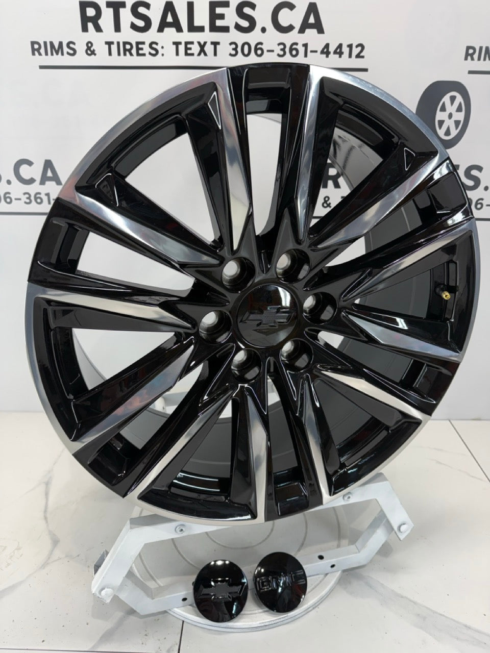 6×139.7 Black/Machined ART Replica 354 Rims – 20" & 22"