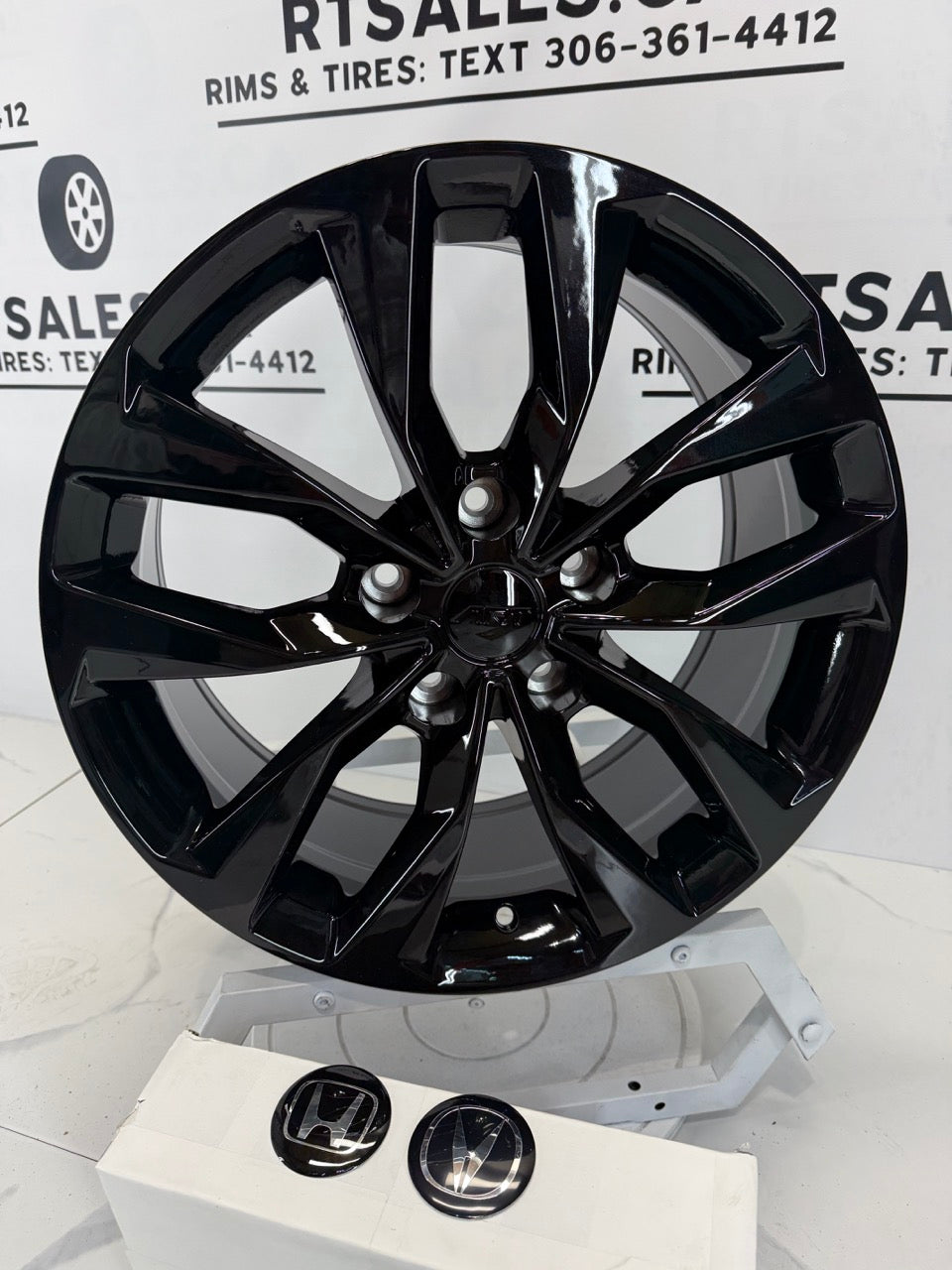 18x8 Rims 5x120 Multi-fit Radial Seat Honda/ acura