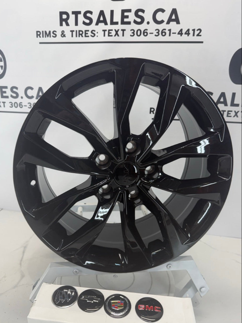 18x8 Black Dai one Rims 5x115