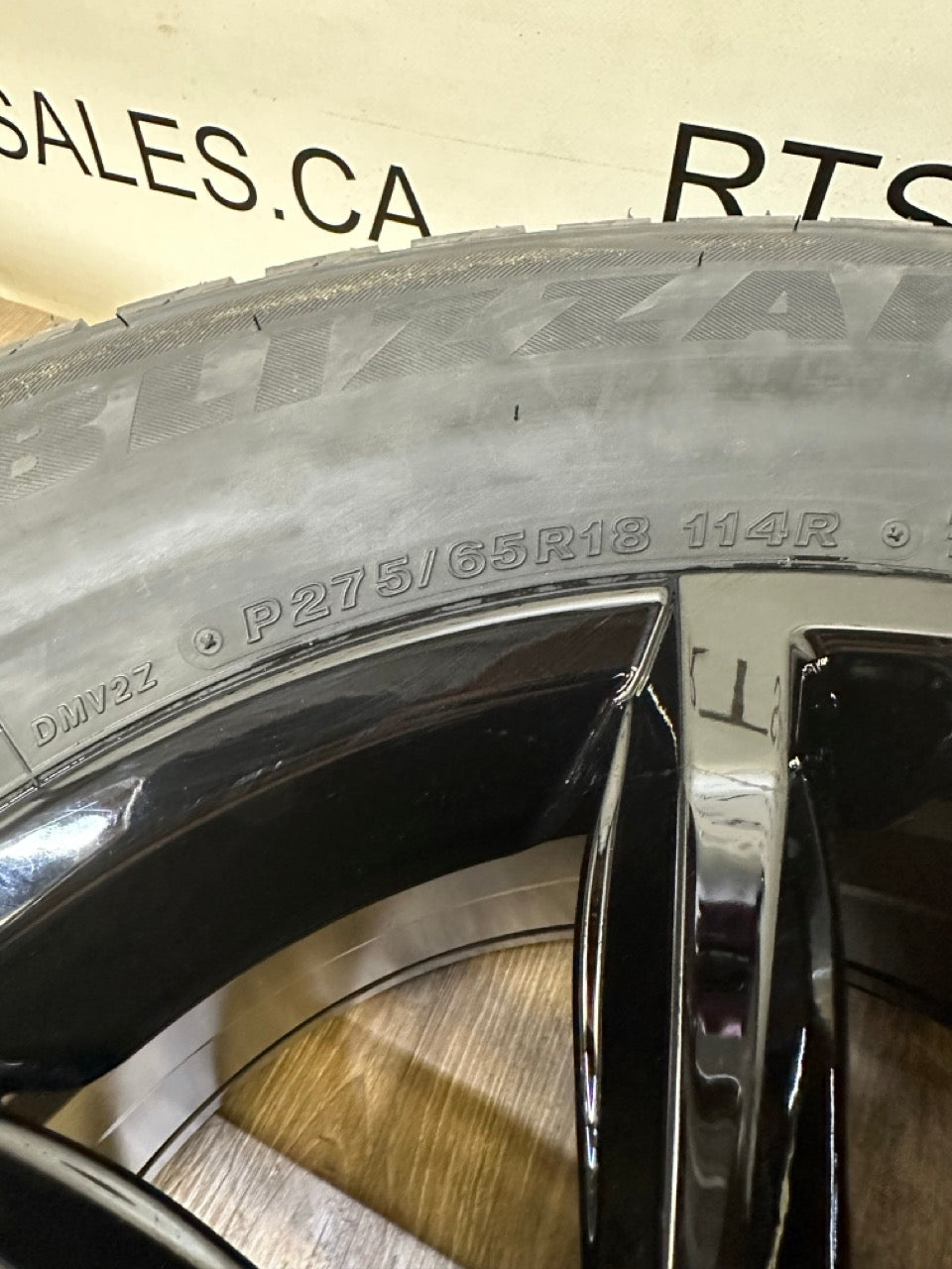 275/65/18 Bridgestone WINTER tires rims Ram 1500