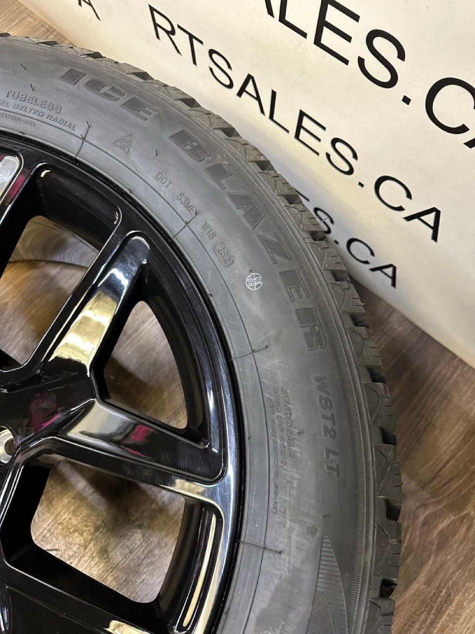 275/55/20 Winter tires 20x9 Ram 1500 Rims 6x139.7