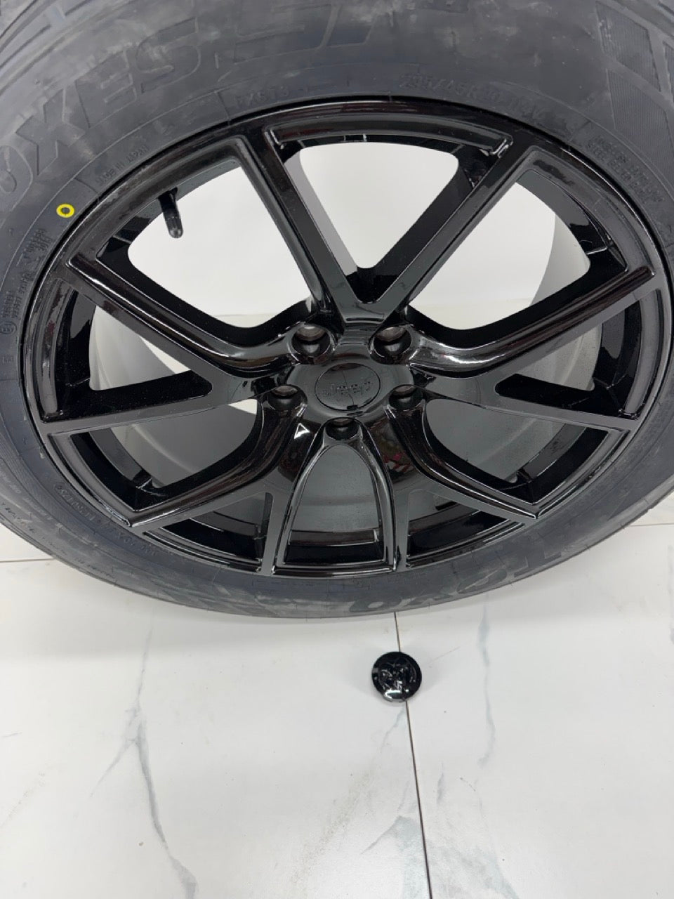 295/45/20 Toyo Proxes All Season Tires on 20" Jeep Replica Rims 5x127
