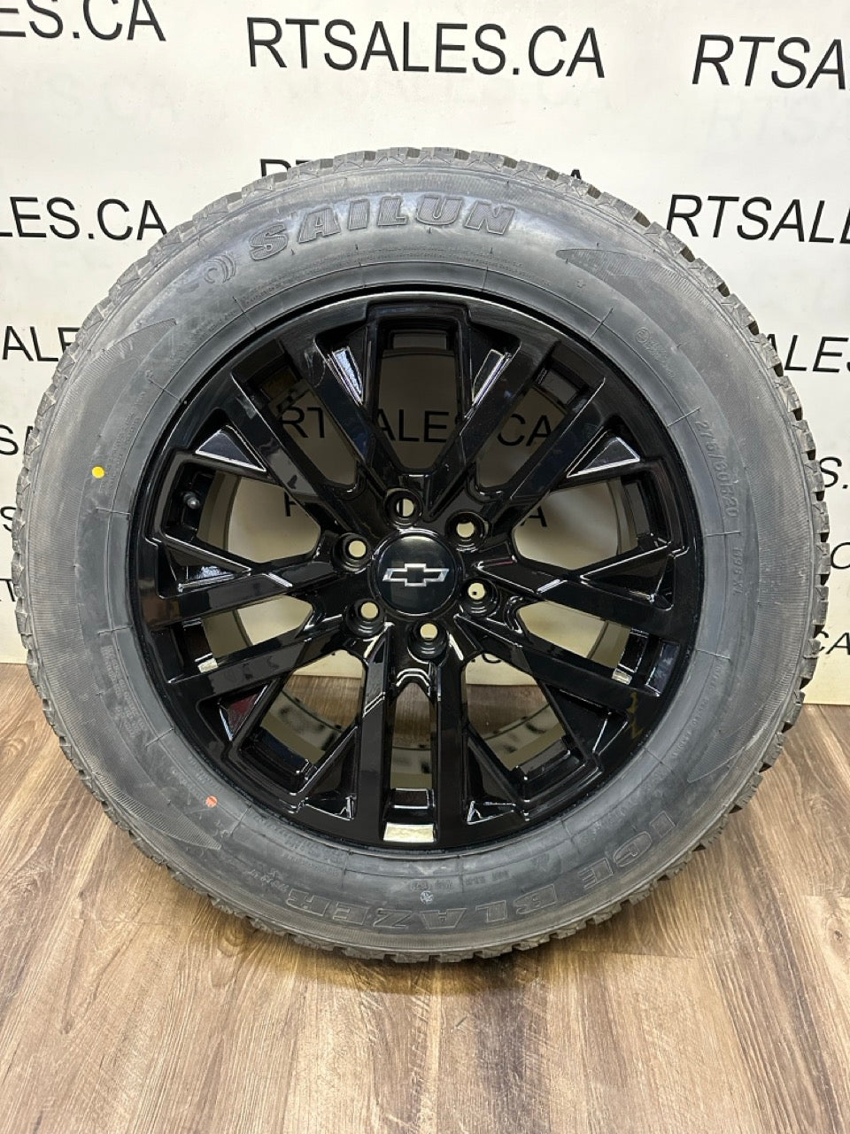 275/60/20 Sailun Winter tires on rims Chevy GMC 1500