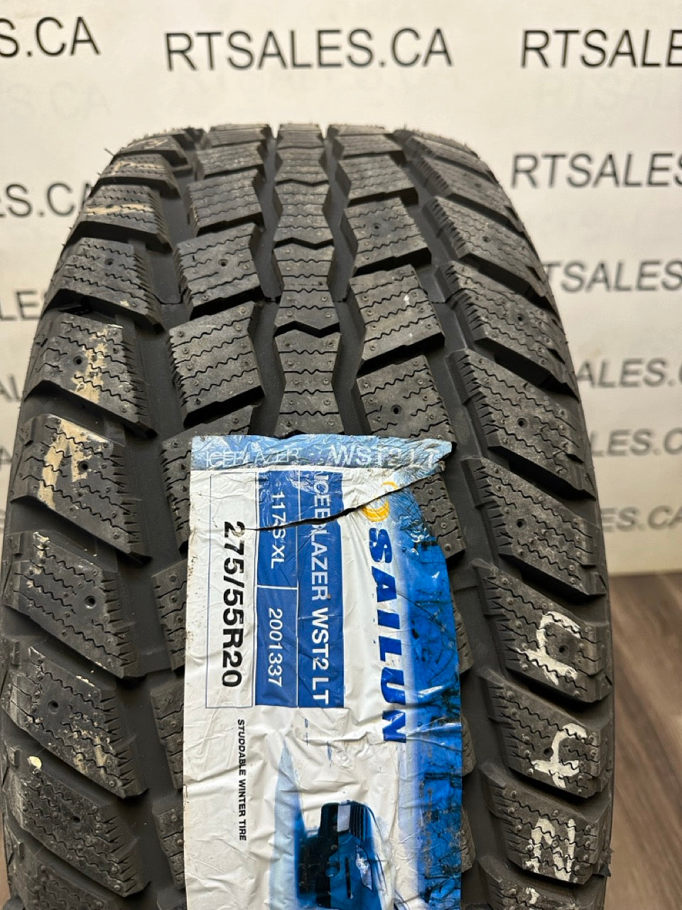275/55/20 Sailun Winter tires on rims Chevy GMC 1500