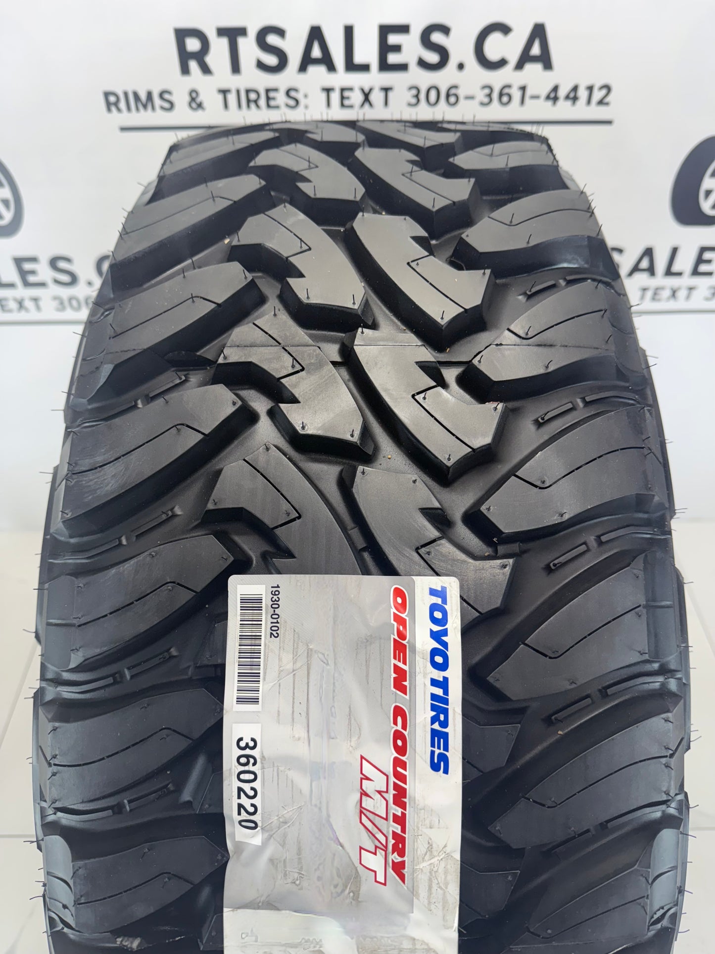 LT 35x12.5x17 Toyo M/T 10 ply