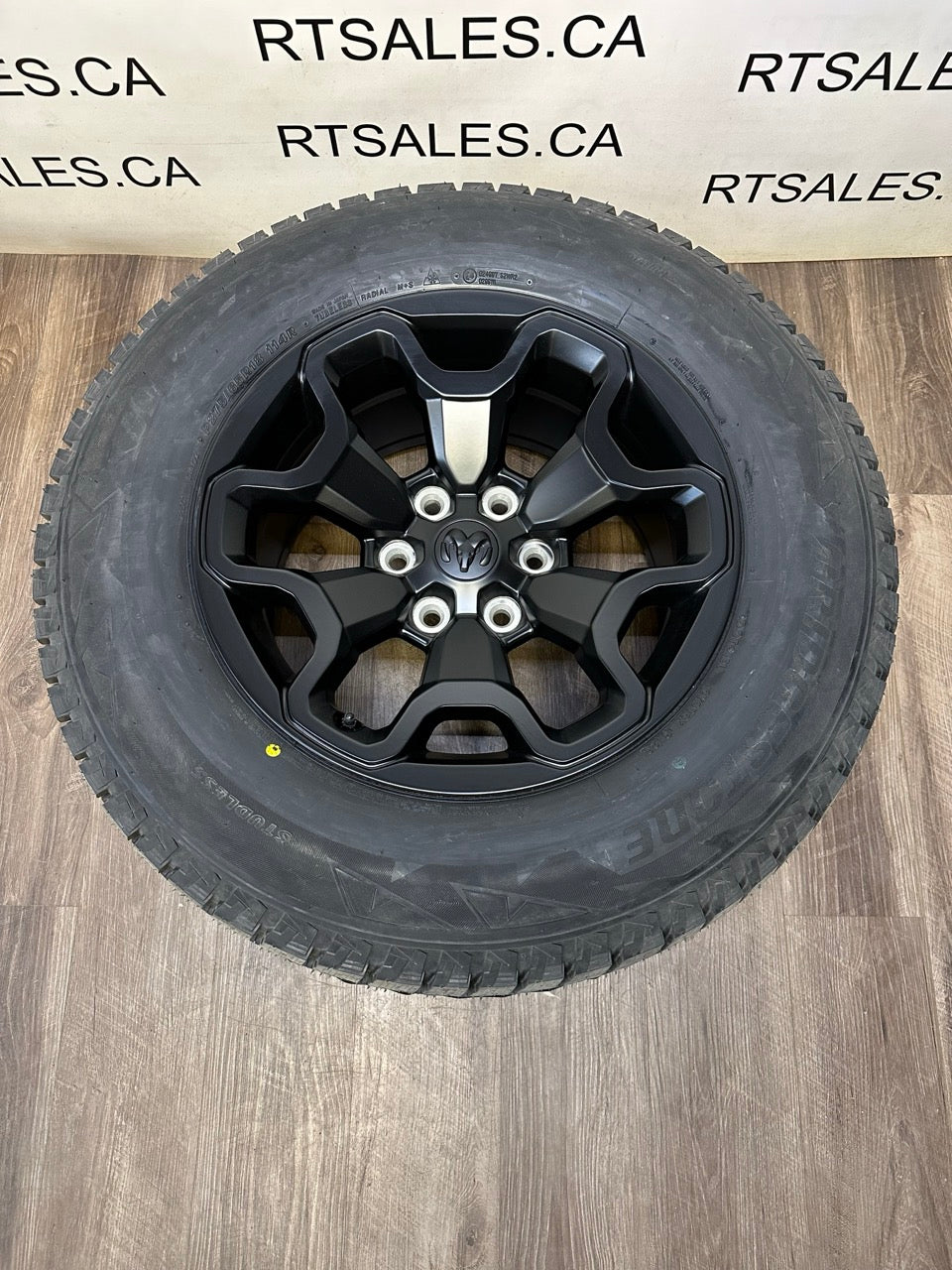 275/65/18 BRIDGESTONE WINTER TIRES RAM 6x139
