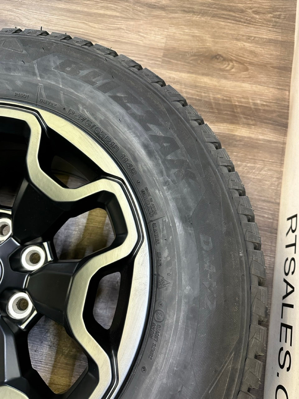 275/65/18 BRIDGESTONE WINTER TIRES RAM 6x139