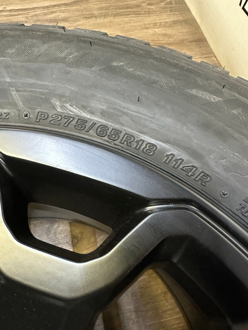 275/65/18 BRIDGESTONE WINTER TIRES RAM 6x139
