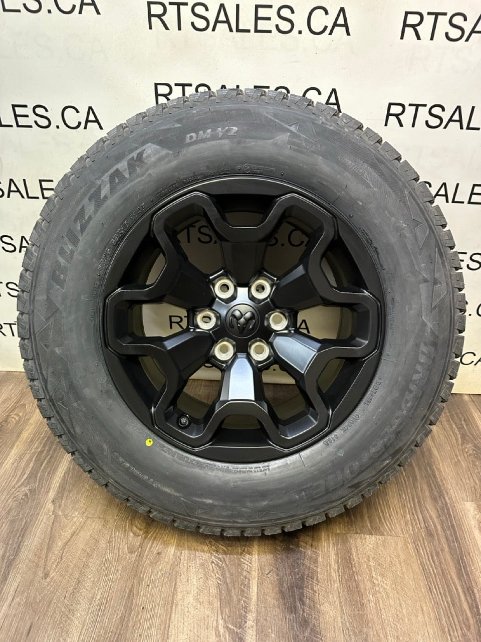 275/65/18 BRIDGESTONE WINTER TIRES RAM 6x139