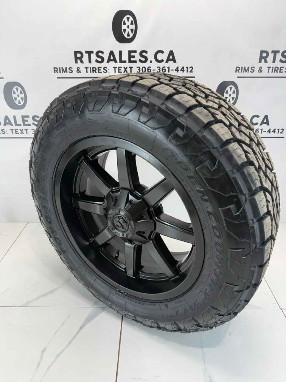 LT 275/60/20 Toyo Fuel Rims 5x139 5x150 DODGE RAM TUNDRA