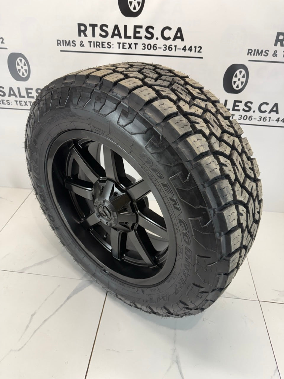 LT 275/60/20 Toyo Fuel Rims 5x139 5x150 DODGE RAM TUNDRA