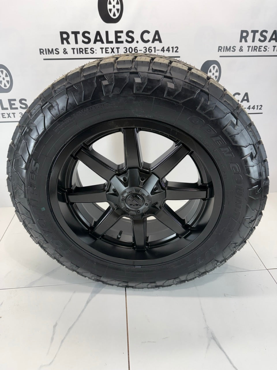 LT 275/60/20 Toyo Fuel Rims 5x139 5x150 DODGE RAM TUNDRA