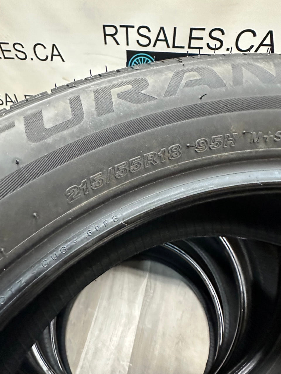 215/55/18 Bridgestone All Season Tires