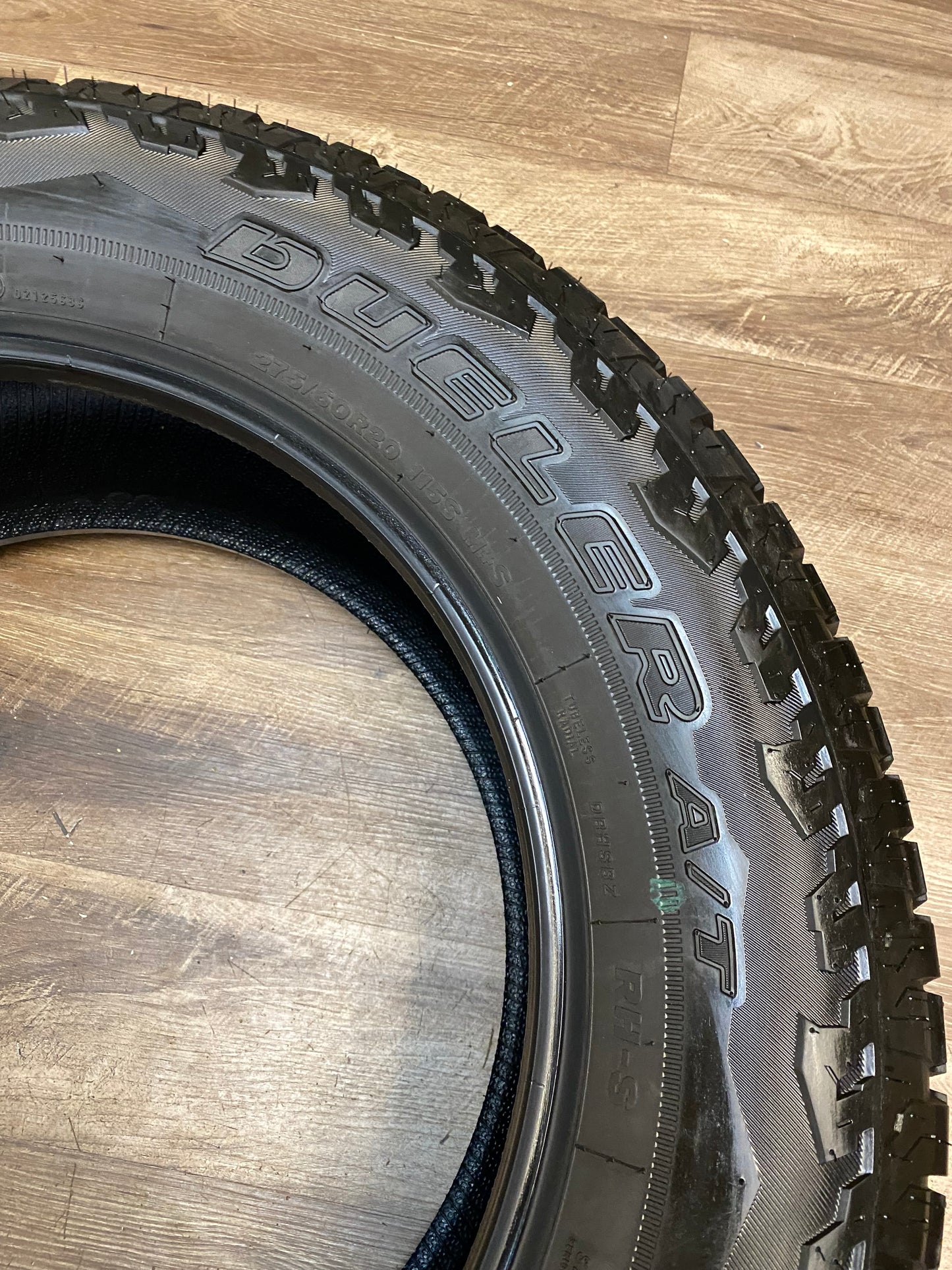275/60/20 Bridgestone AT AS (Takeoffs)