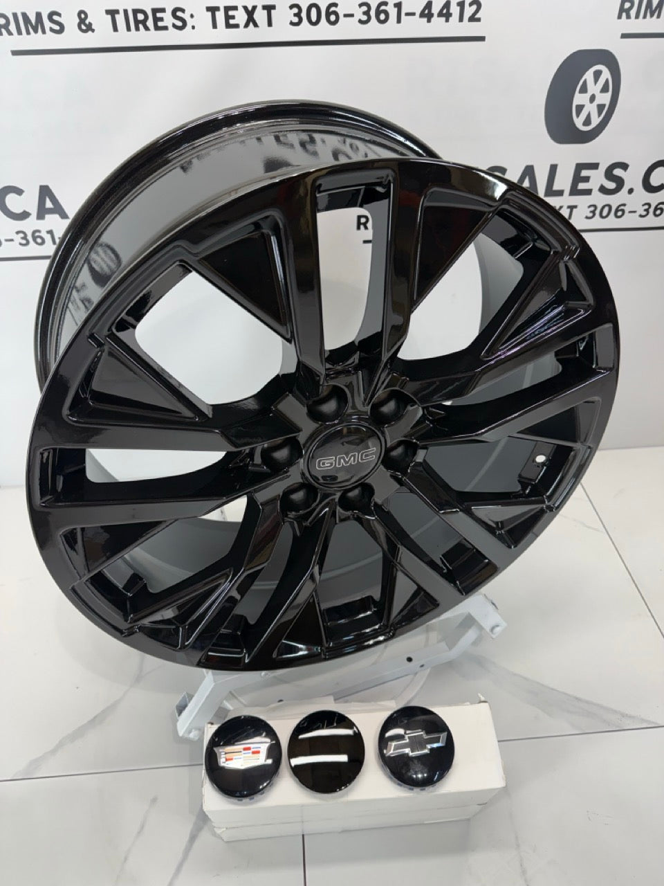 20x9 GMC Denali Replika 328 Rims 6x139.7 Chevy GMC