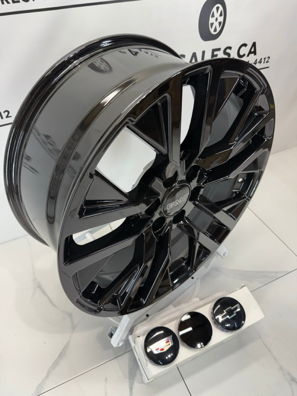 20x9 GMC Denali Replika 328 Rims 6x139.7 Chevy GMC