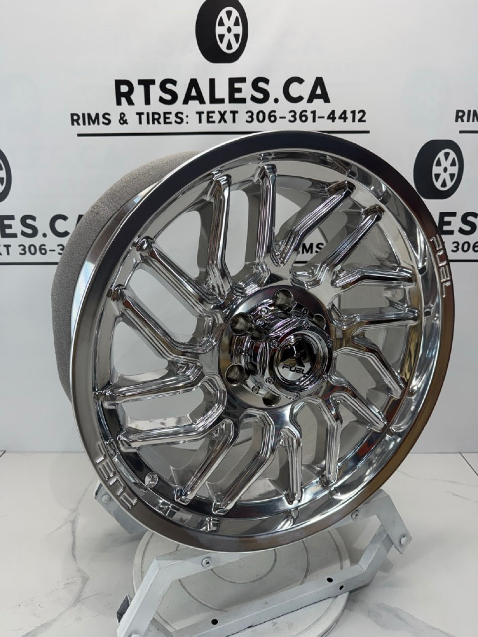 20x9 Fuel Hurricane Rims 6x139