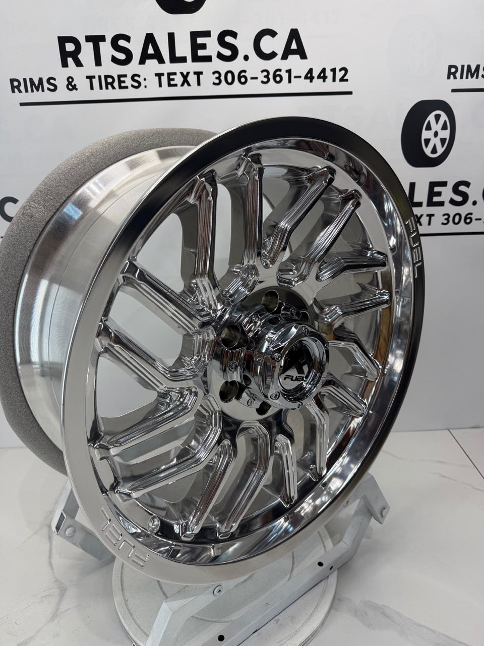 20x9 Fuel Hurricane Rims 6x139