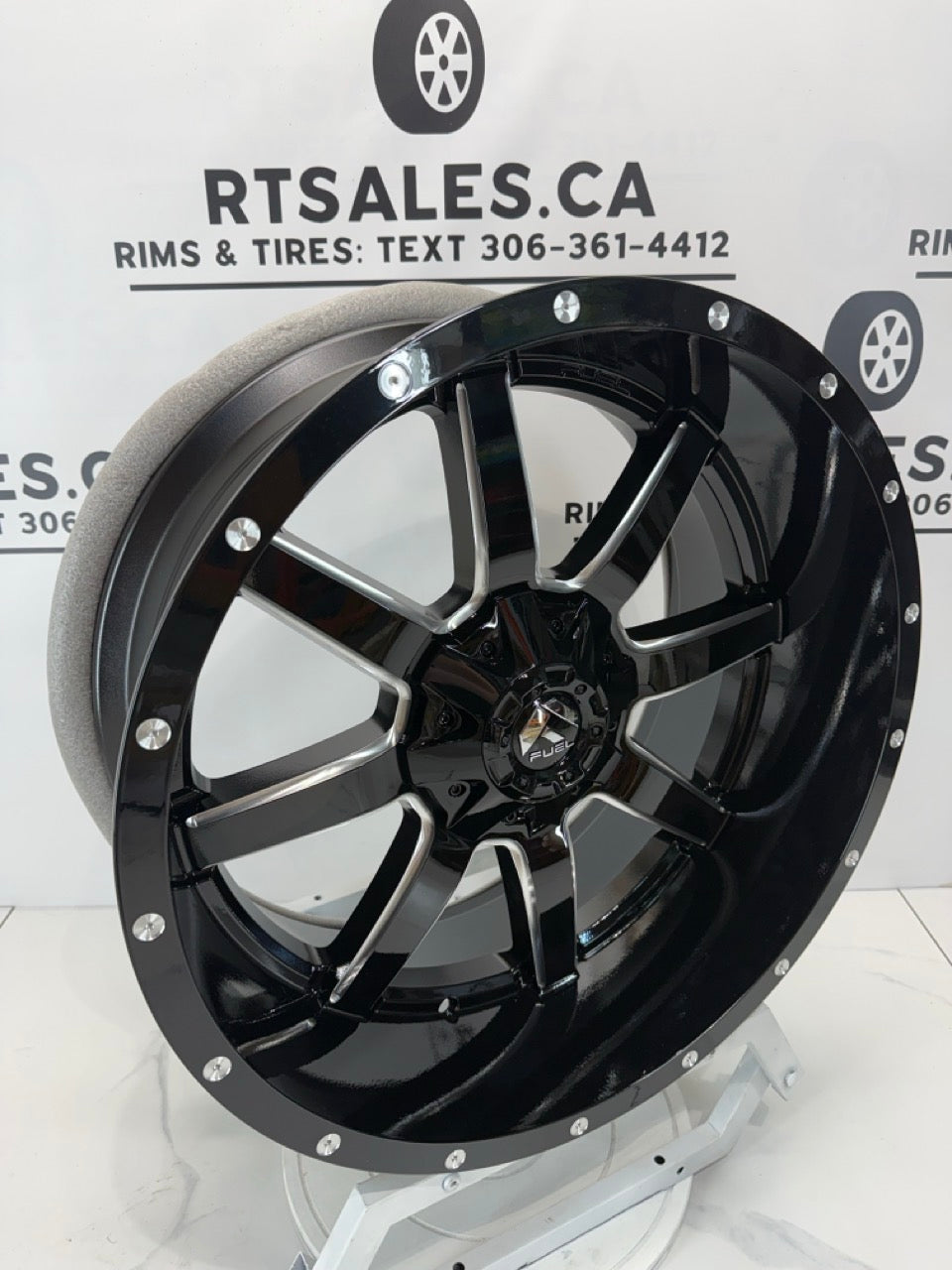 22x10 Fuel Maverick Rims 6x135 6x139.7